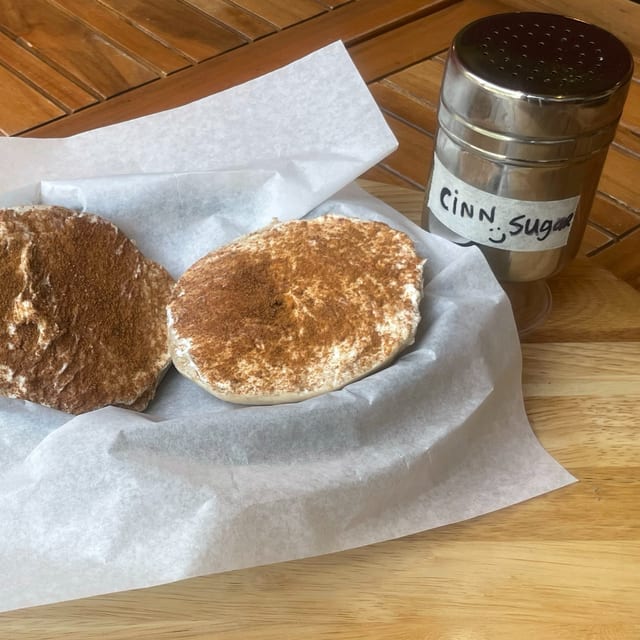 Cinnamon Toast Bagel.